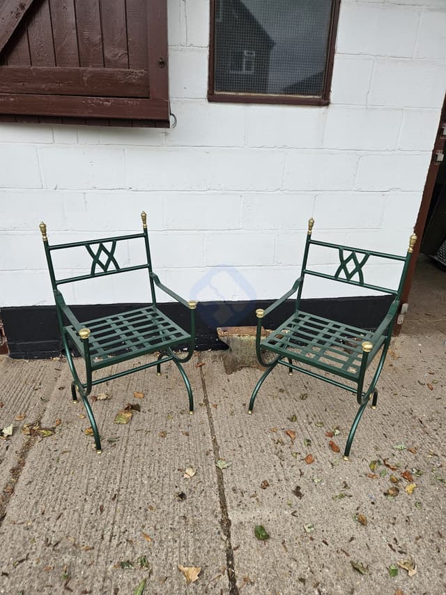 Outdoor garden chairs