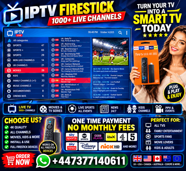 Amazon fire stick and smart tv setup and package with free trial
