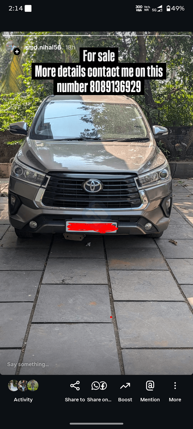 innova Crysta 2.4 ZX