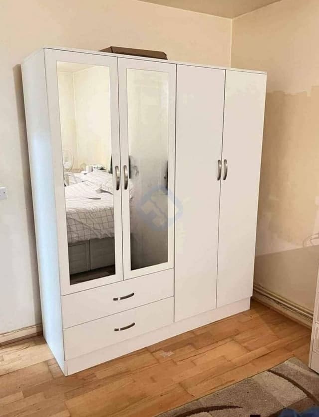 Premium 4 Door Wardrobe - Free delivery