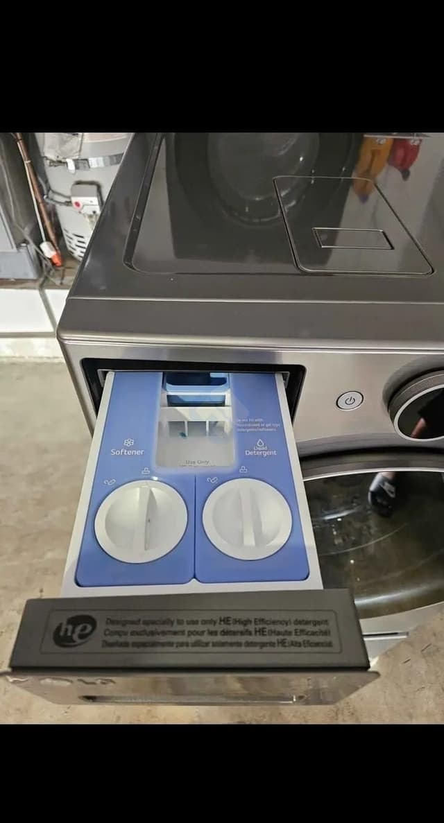 washer and dryer