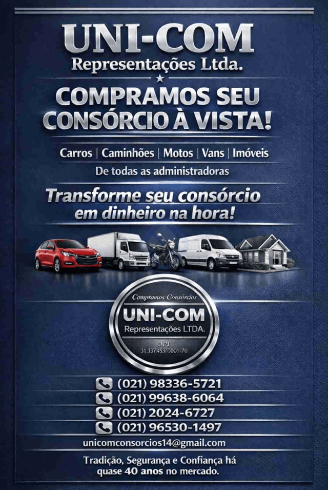 Compramos seu consórcio à vista!