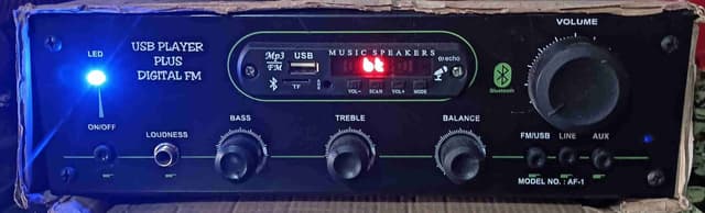 AUDIO AMPLIFIER