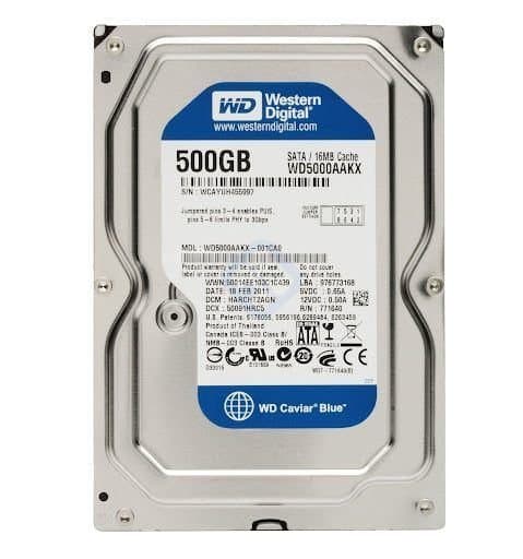 500 GB HDD For Sale