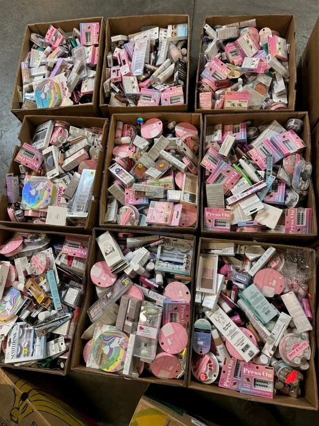 mixed makeup pallets