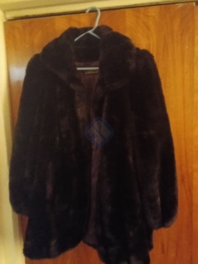 Jordache fur coat